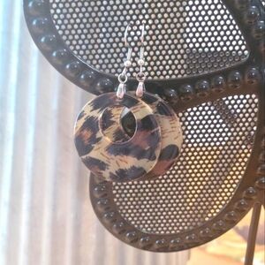 Animal Print Dangles